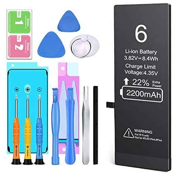 Mobilbatteri iPhone 6 2200 mAh (Refurbished A+)