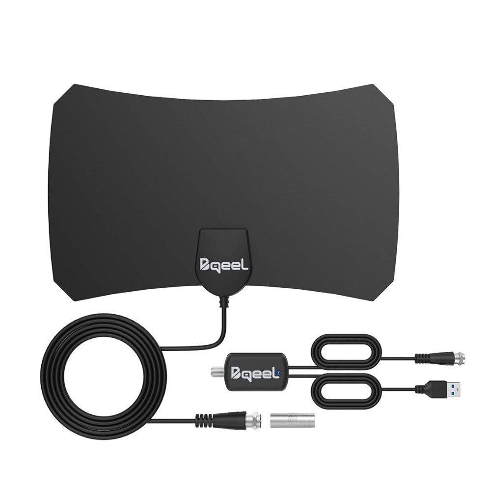 TV-antenne EU-antenna tv 4K Ultra HD Svart (Fikset B)