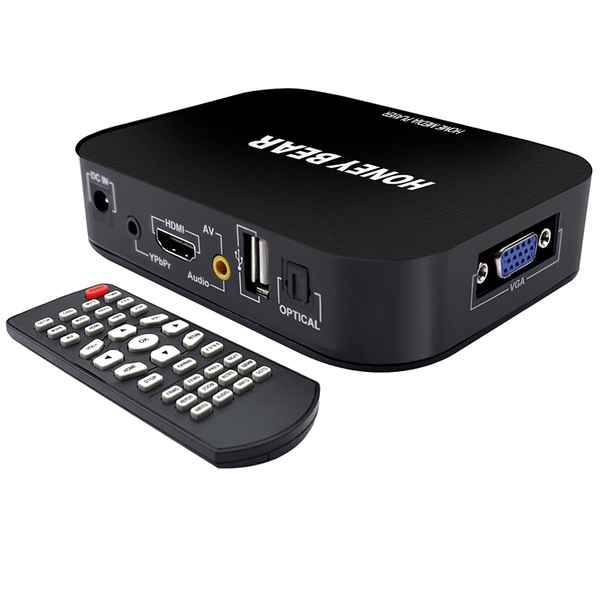 Multimediaspiller HD 1080 Svart (Refurbished A+)