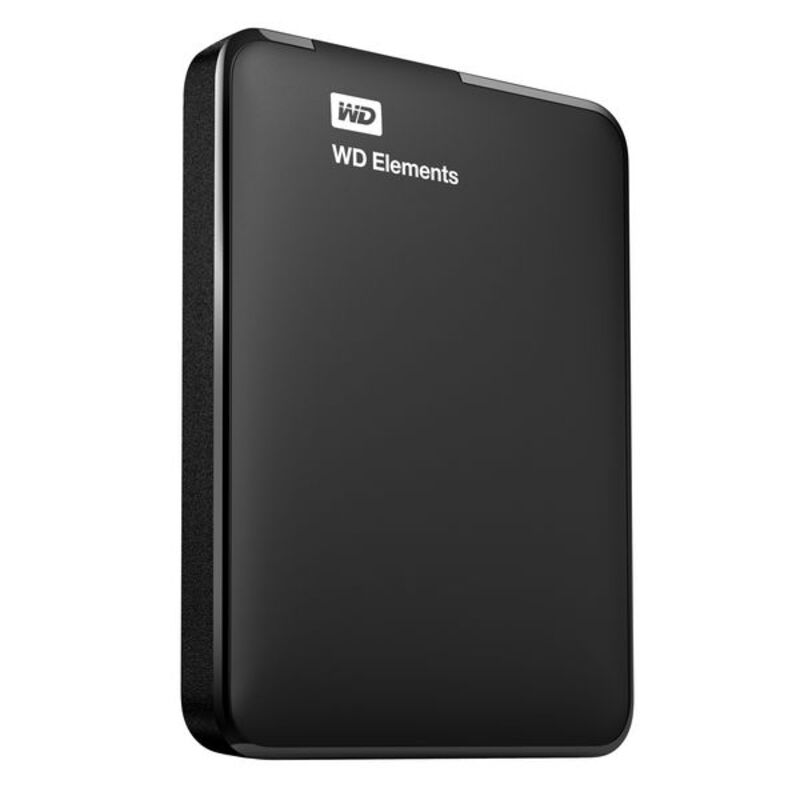 Ekstern Harddisk Western Digital WDBUZG7500ABK-WESN 750 GB 750 GB Svart Plug and play 2,5"