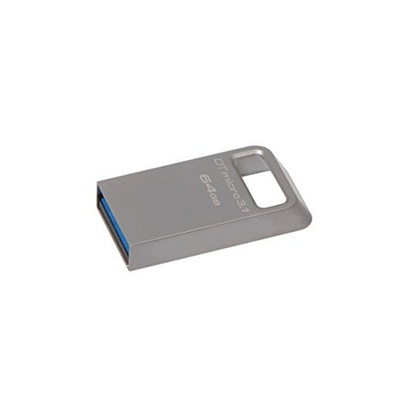 USB-Penn Kingston DTMC3/64GB           Sølv 64 GB metallisk