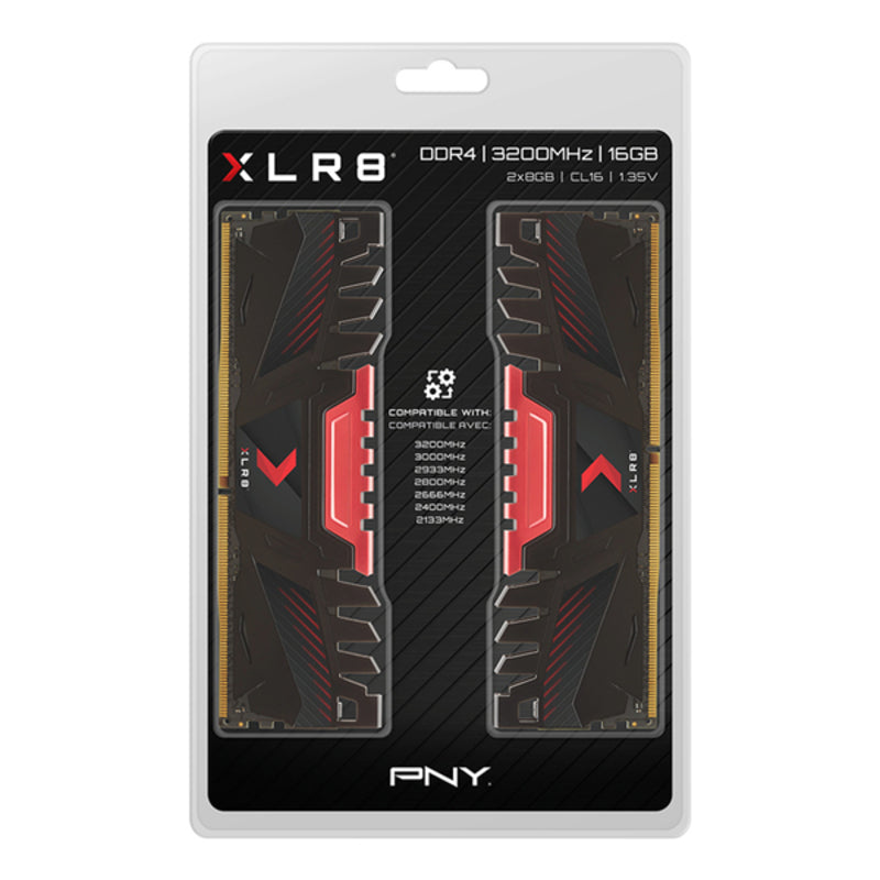 RAM-Minne PNY XLR8 16 GB DDR4 3200 Mhz CL16 DIMM