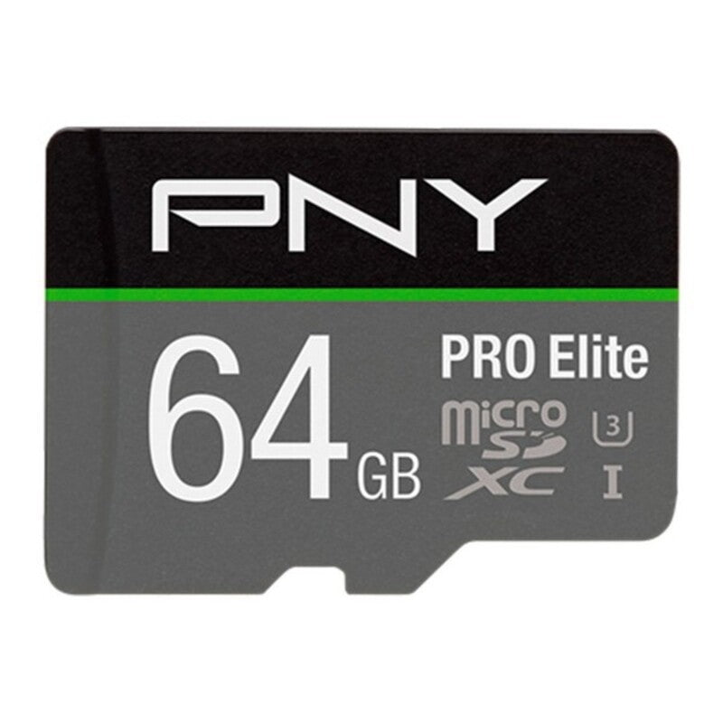 Mikro-SD Minnekort med Adapter PNY Pro Elite C10
