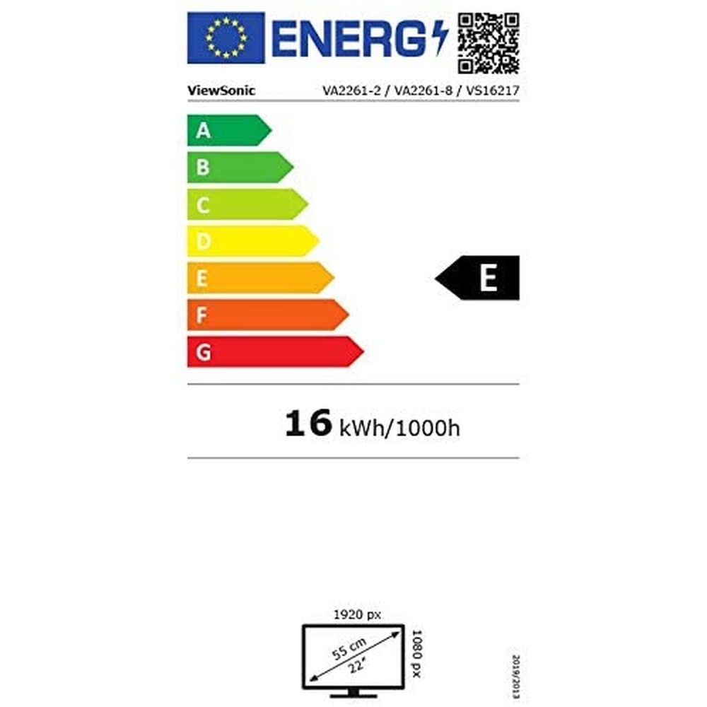Skjerm ViewSonic VA2261-2 21,5" FHD WLED