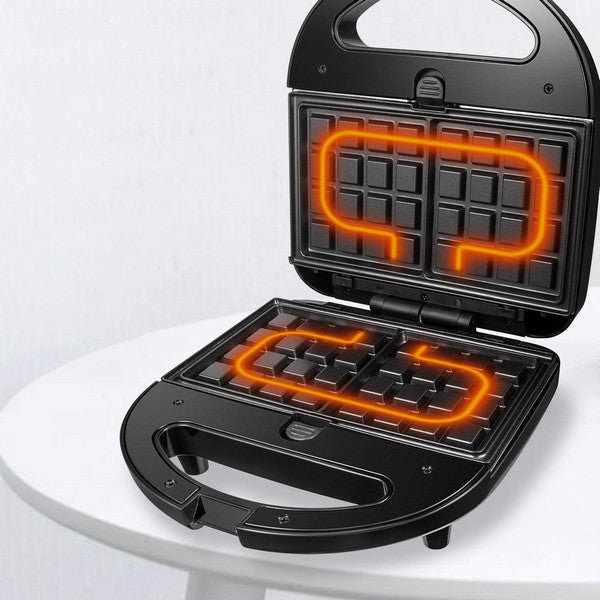 Vaffeljern Svart 750W (Refurbished A+)