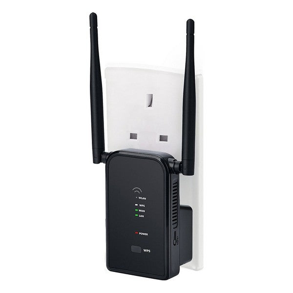Wi-Fi forsterker N300 Svart (Refurbished B)