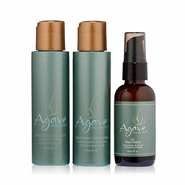 Unisex Hårstyling-Sett Agave Hair (3 pcs)