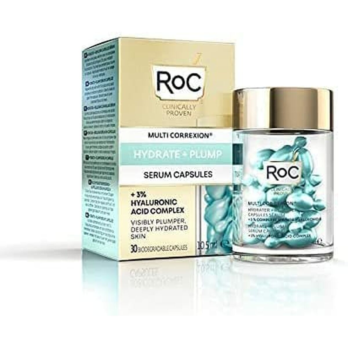 Facial Serum Roc Multi Correxion Hyaluronic Acid 30 Capsules