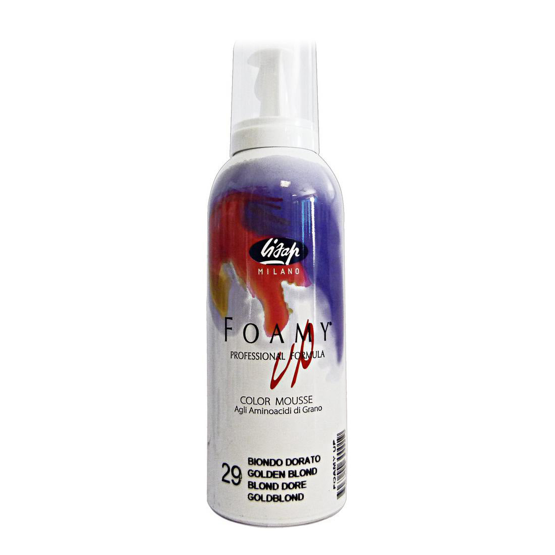 Permanent Hårfarge Foamy Up 29 Lisap Gylden blonde (200 ml)