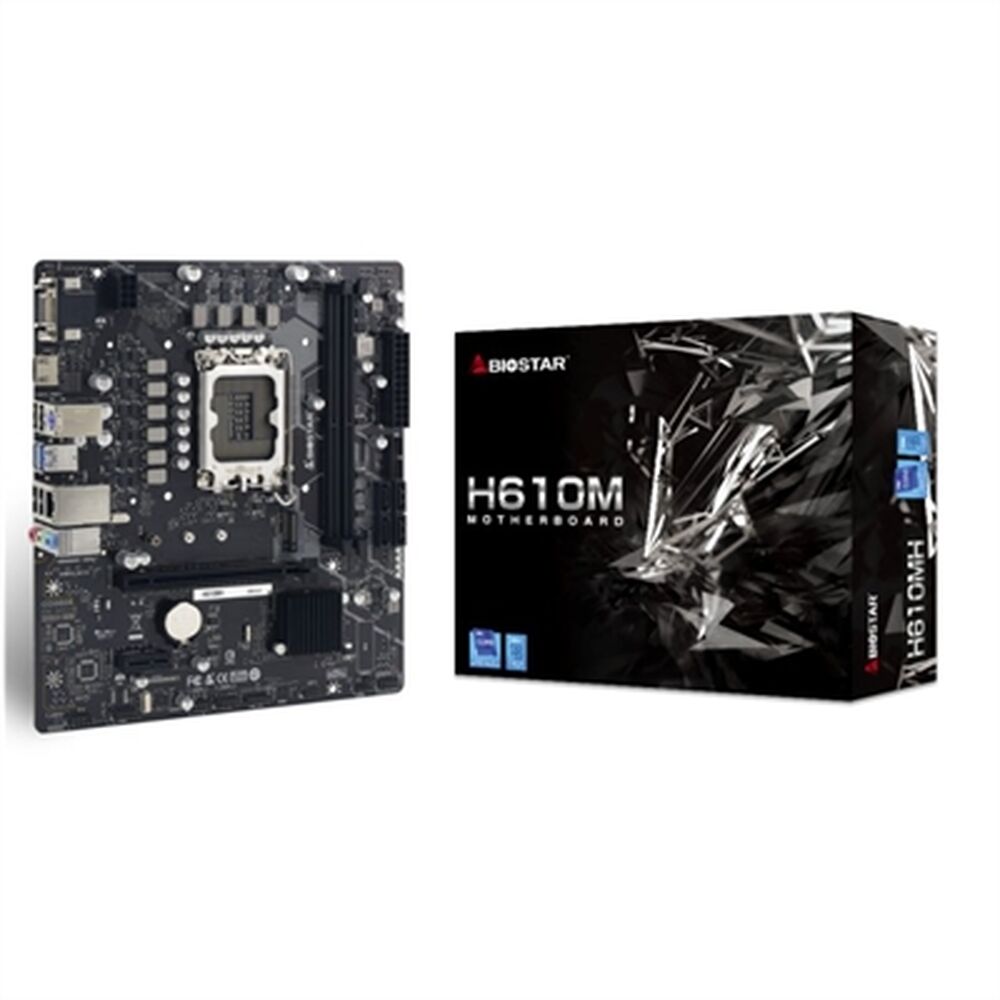 Hovedkort Biostar  H610MH/E mATX LGA 1700