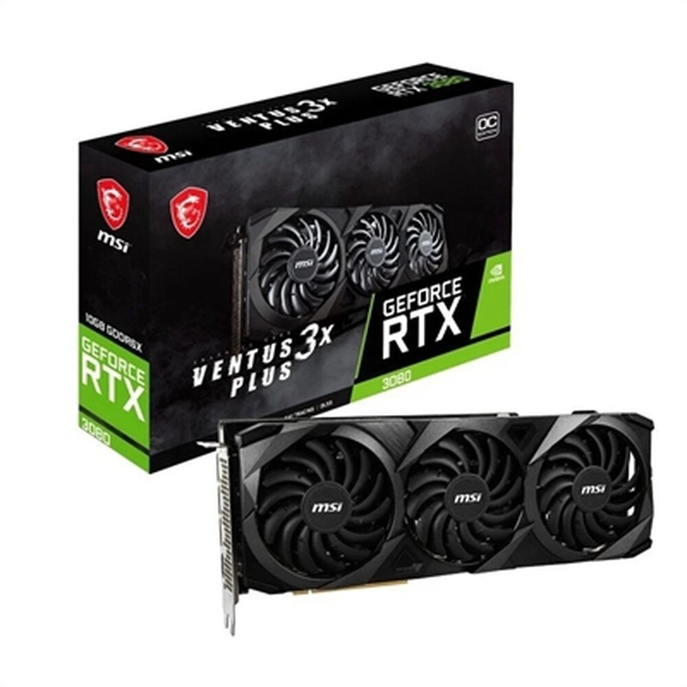 Grafikkort MSI NVIDIA RTX 3080 VENTUS 3X PLUS 10 GB