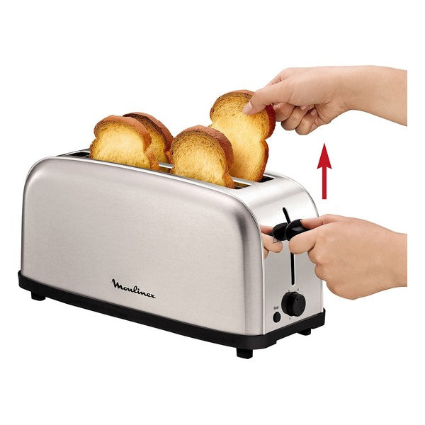 Brødrister Moulinex Classic LS330D 1400W Rustfritt stål (Refurbished B)