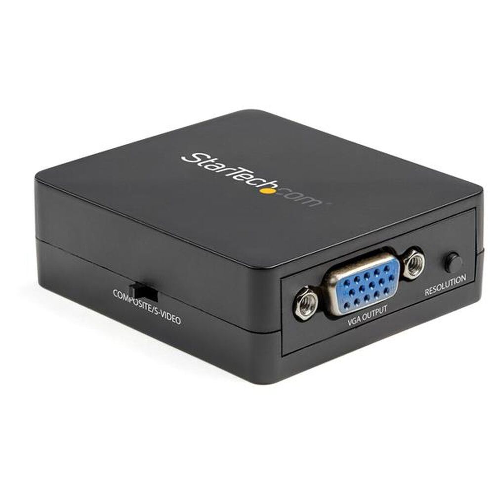 VGA til RCA-Adapter Startech VID2VGATV3           Svart