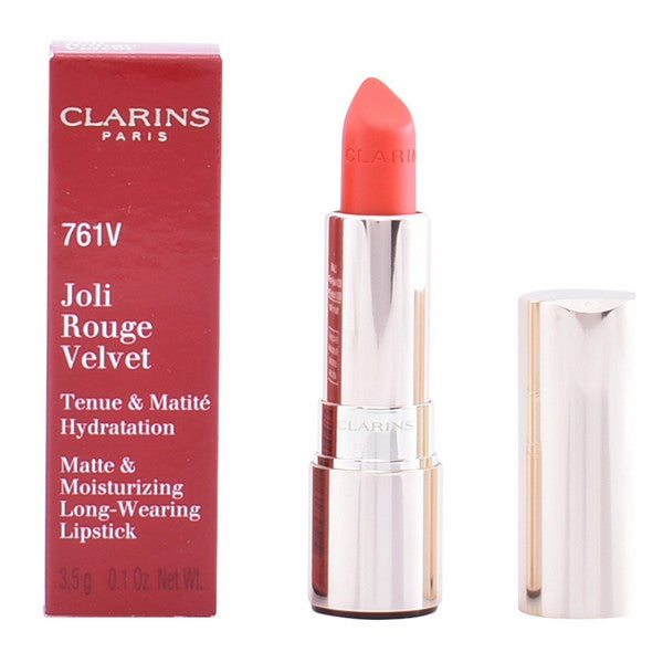 Skjønnhetstips Joli Rouge Velvet Clarins