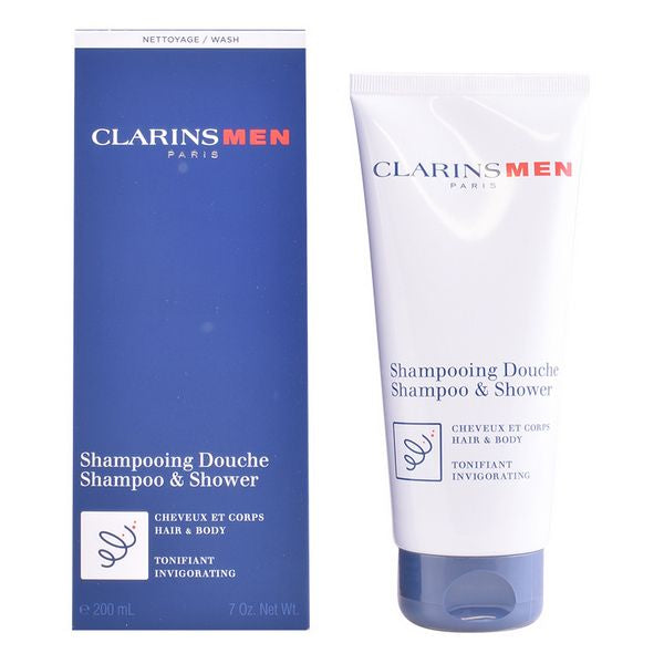 2-i-1 Gel og Sjampo Men Clarins (200 ml)