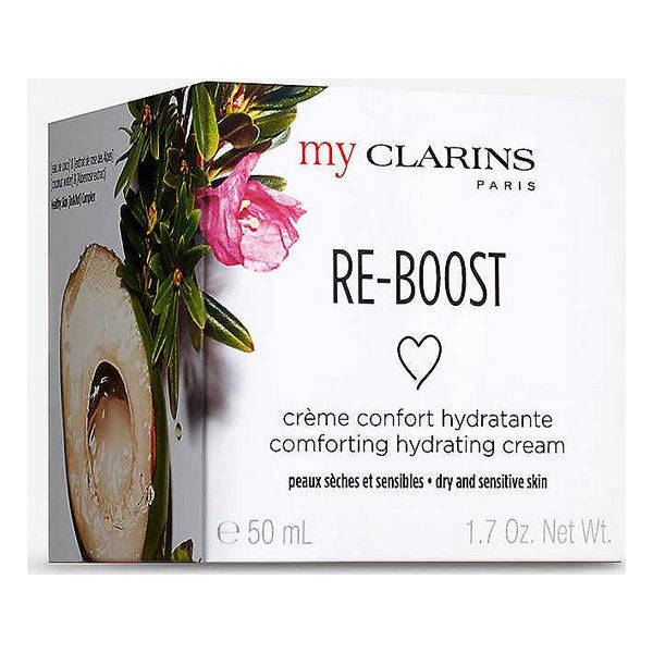 Ansiktskrem Re Boost Clarins Tørr hud (50 ml)