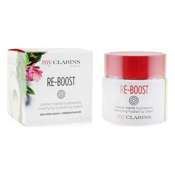 Ansiktskrem Re Boost Clarins Fet hud (50 ml)