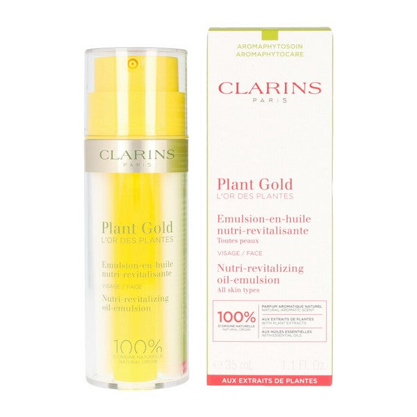 Revitaliserende Ansiktslotion Plant Gold Clarins (35 ml)