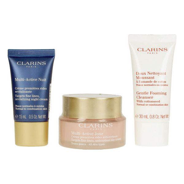 Skjønnhetssett Clarins Multi-Active (3 Deler)