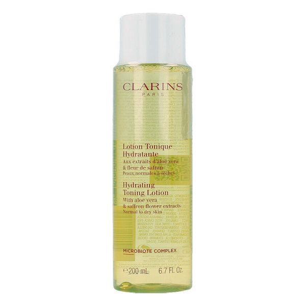 Tonende Lotion Clarins Fuktighetsgiver Safran Aloe Vera (200 ml)