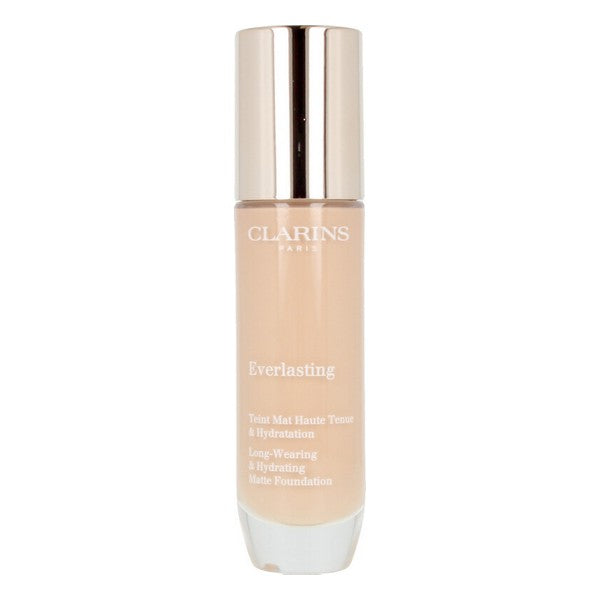 Flytende Sminke-base Everlasting Clarins Perfekt for alle hudtyper 109C-wheat (30 ml)