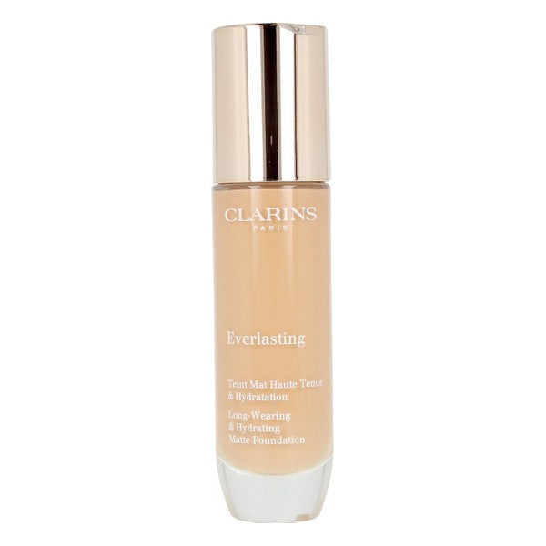 Flytende Sminke-base Everlasting Clarins 112.5W-caramel (30 ml)