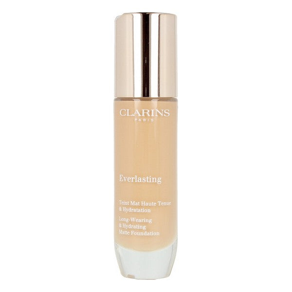 Flytende Sminke-base Everlasting Clarins 112.7W-macchiato (30 ml)