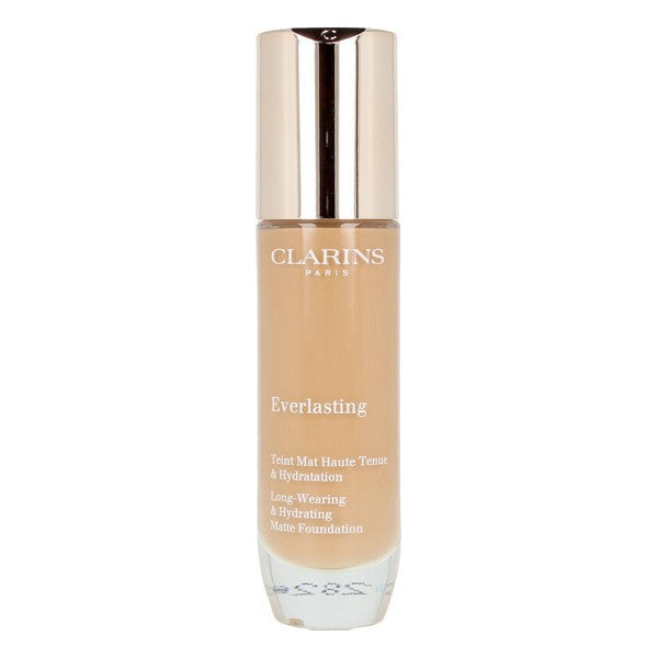 Flytende Sminke-base Everlasting Clarins 115C-cognac (30 ml)