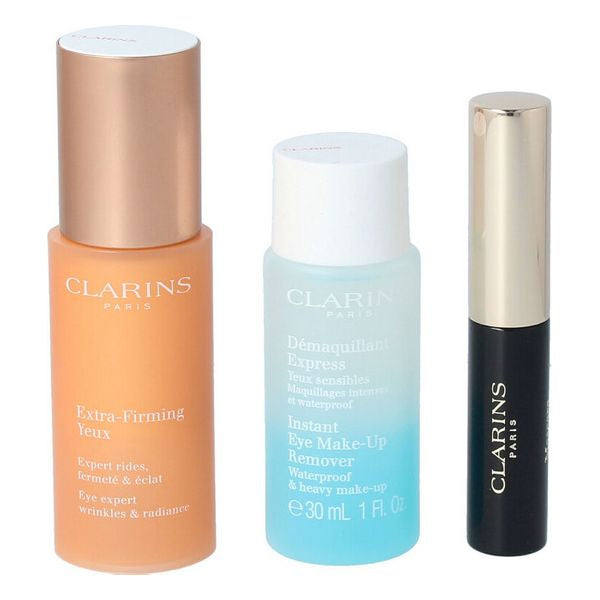 Kosmetisk sett kvinner Extra Firming Yeux Clarins (3 pcs)