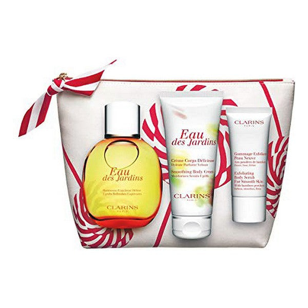 Sett dame parfyme Eau des Jardins Clarins EDT (4 pcs) (4 pcs)