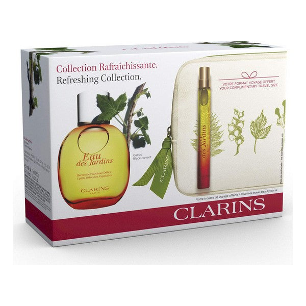 Sett dame parfyme Eau des Jardins Clarins (2 Deler)