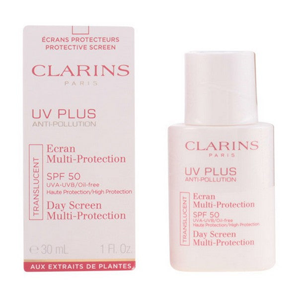 Solkrem Ansikt Uv Plus Anti Pollution Clarins Spf 50 (30 ml)