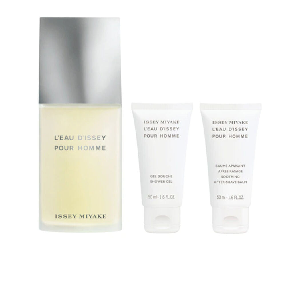 Sett herre parfyme Issey Miyake L'eau d'Issey (3 pcs)