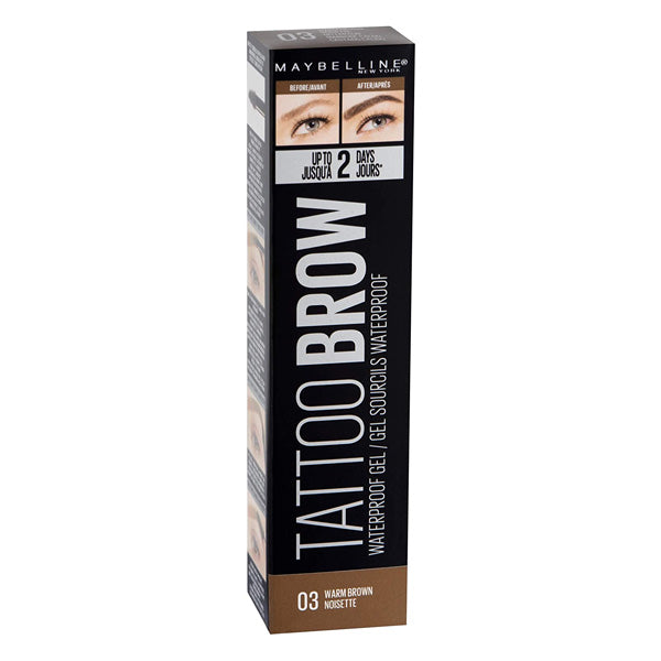 Øyenbryn sminke Tattoo Brow Maybelline Waterproof (5 ml)