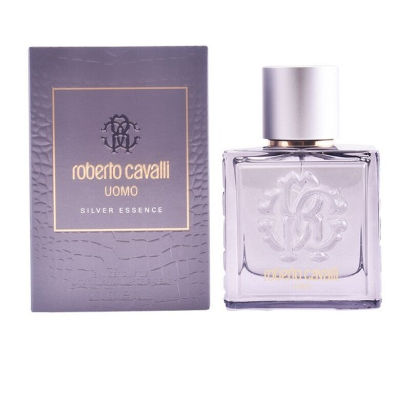Herre parfyme Uomo Silver Essence Roberto Cavalli EDT (60 ml)