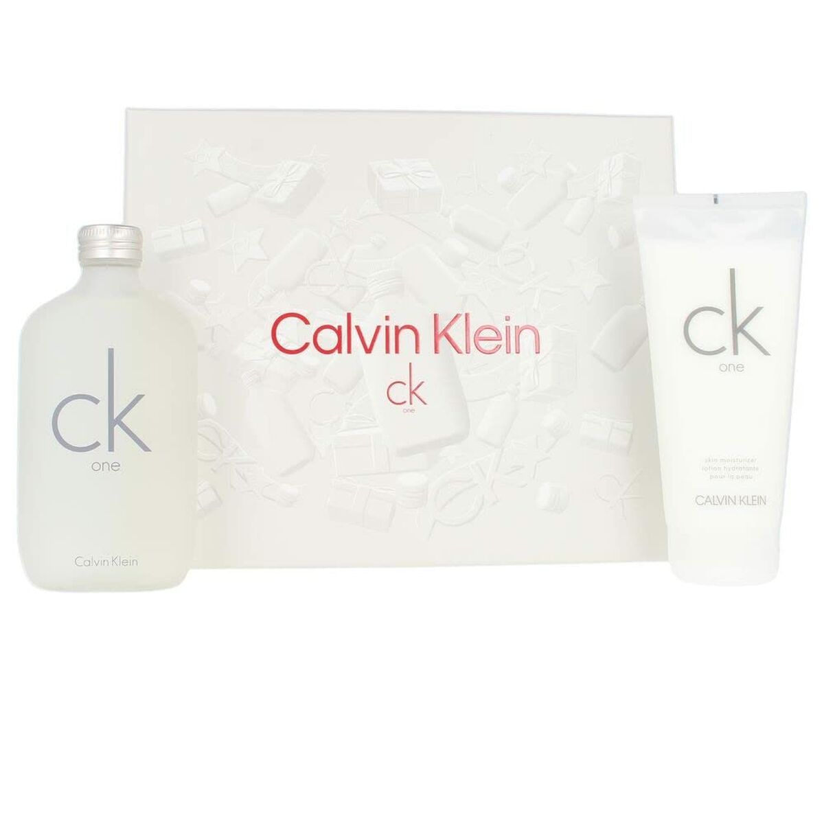 Unisex' Perfume Set Calvin Klein   Ck One 2 Pieces