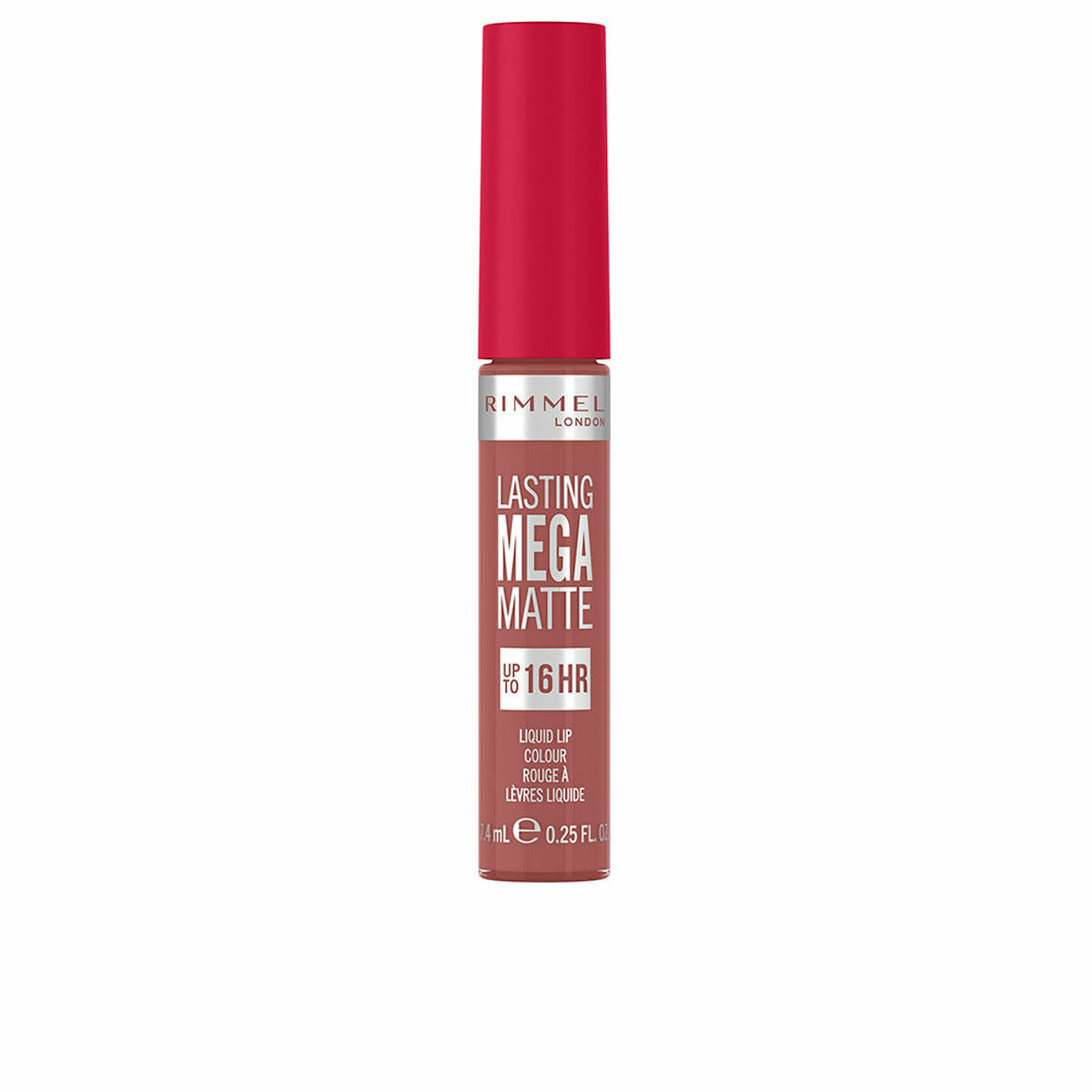 Lipstick Rimmel London Lasting Mega Matte Liquid Nº 200 Pink blink 7,4 ml