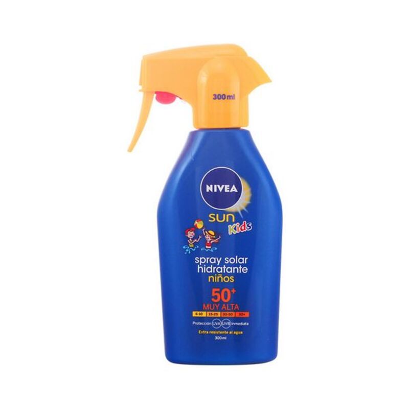 Spray Solbeskytter Spf +50 Nivea 8476