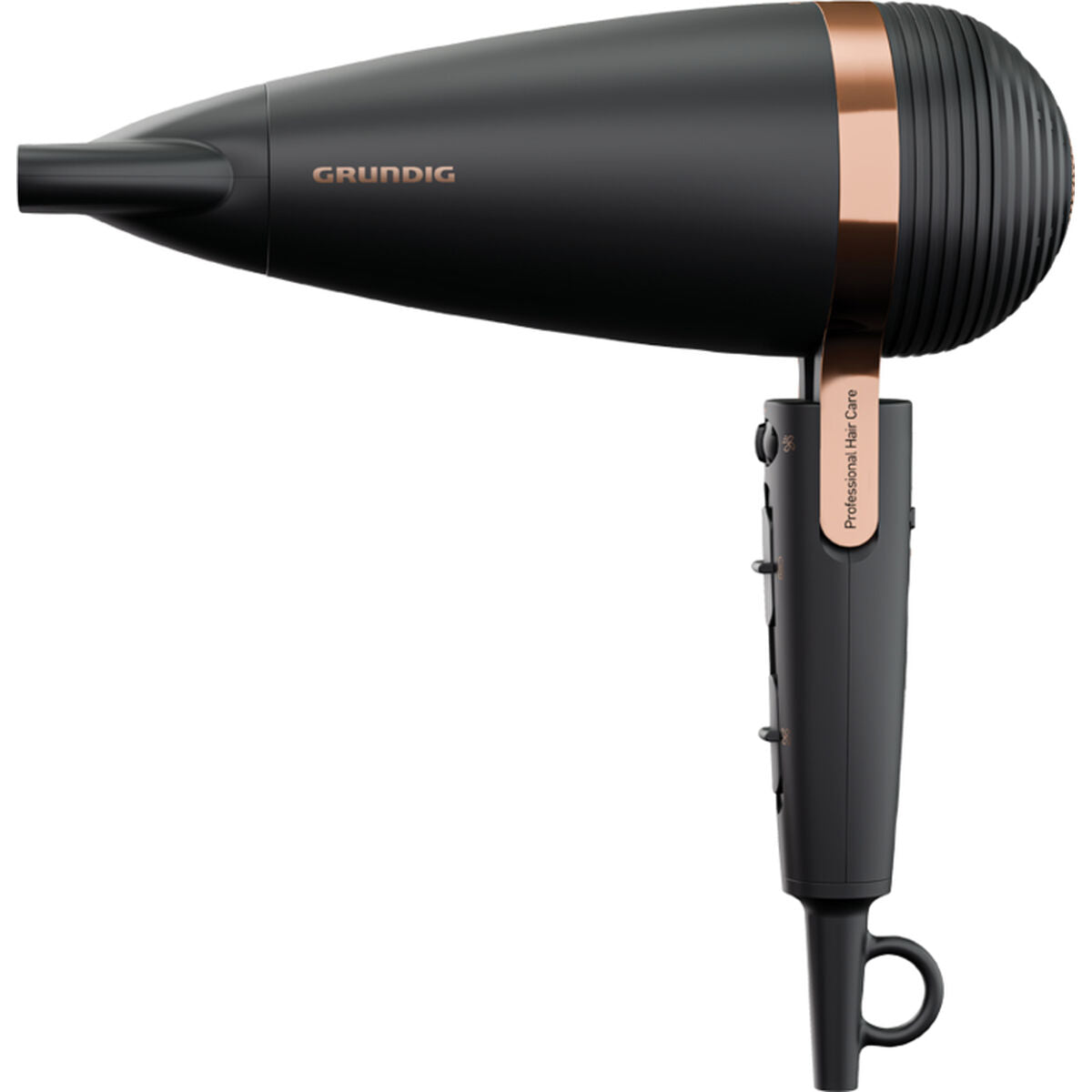 Hairdryer Grundig NaturaShine Ionic HD 8080 2300 W Black Black / Rose Gold