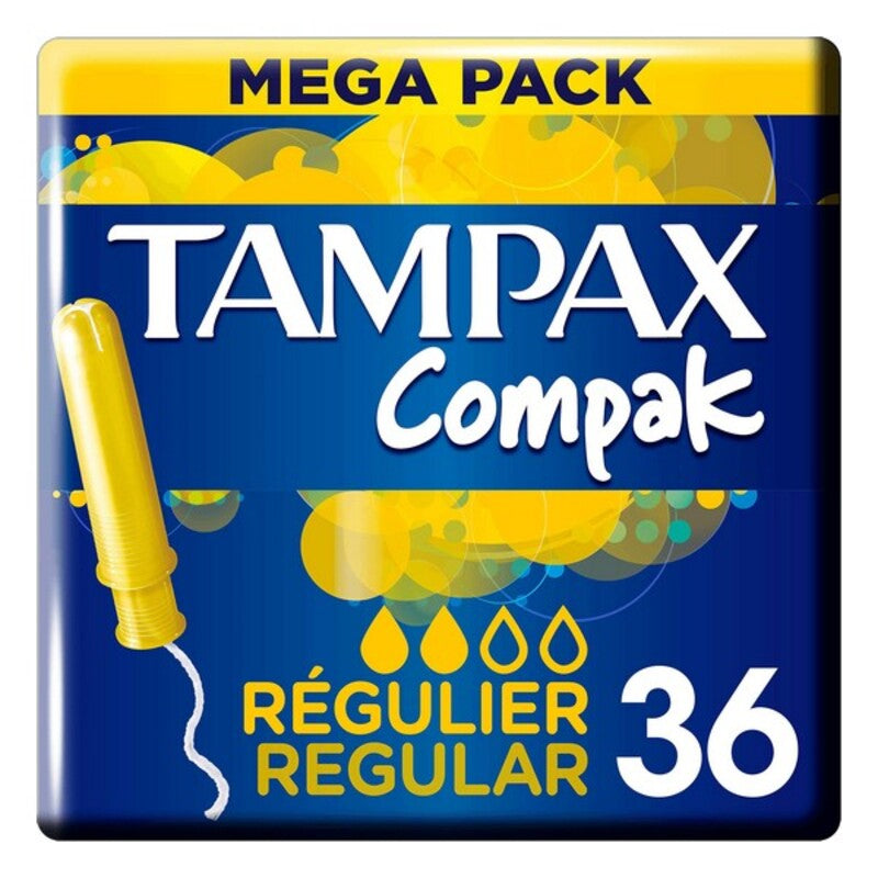 Vanlige Tamponger Compak Tampax (36 uds)