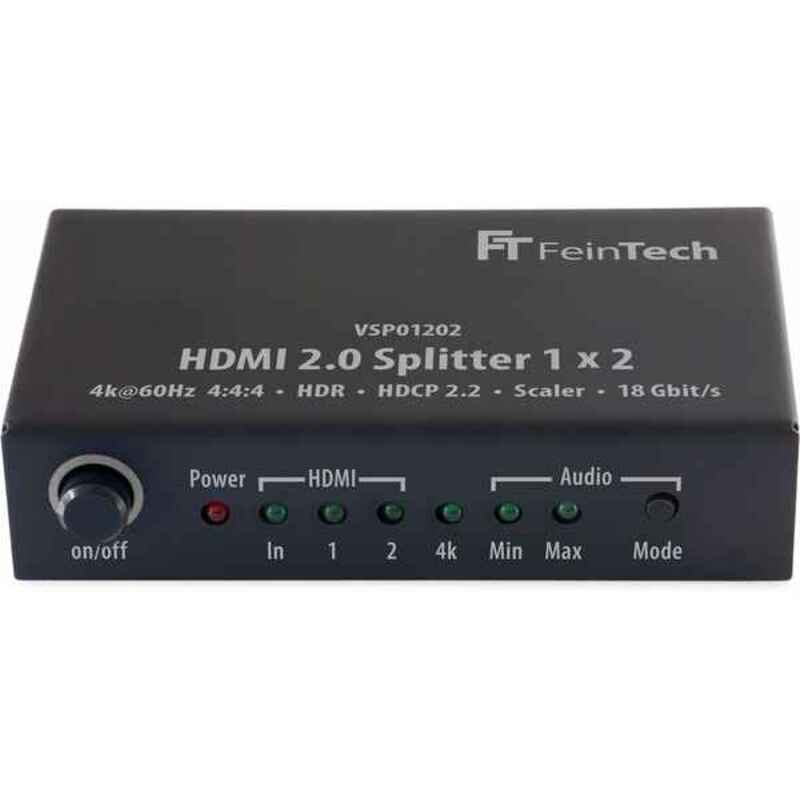 Splitter 1 x 2 HDMI 2.0 FeinTech 4K (Fikset A+)