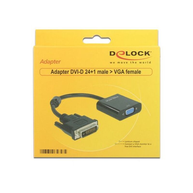 VGA til DVI-Adapter DELOCK APTAPC0561 65658 24+1