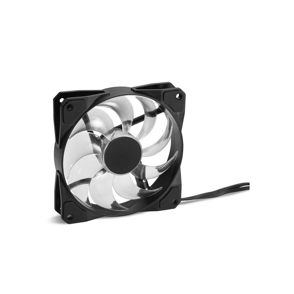 Ventilatorboks Sharkoon Pacelight Fan F1 RGB Ø 12 cm