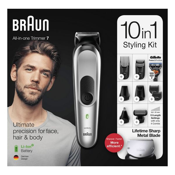 Hårklippere/Barbermaskin Braun 10-in-1 MGK7220 (Fikset A+)