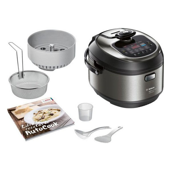 Trykk koker AutoCook BOSCH 1200W Svart Rustfritt stål (ES) (Refurbished A+)