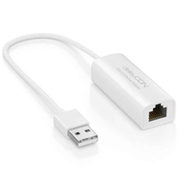Nettverksadapter USB 2.0 MK-MK2157 Hvit (Refurbished A+)