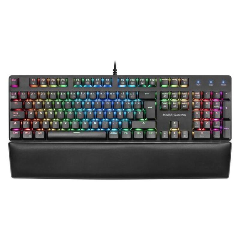 Spilletastatur Mars Gaming MK5BRES Svart
