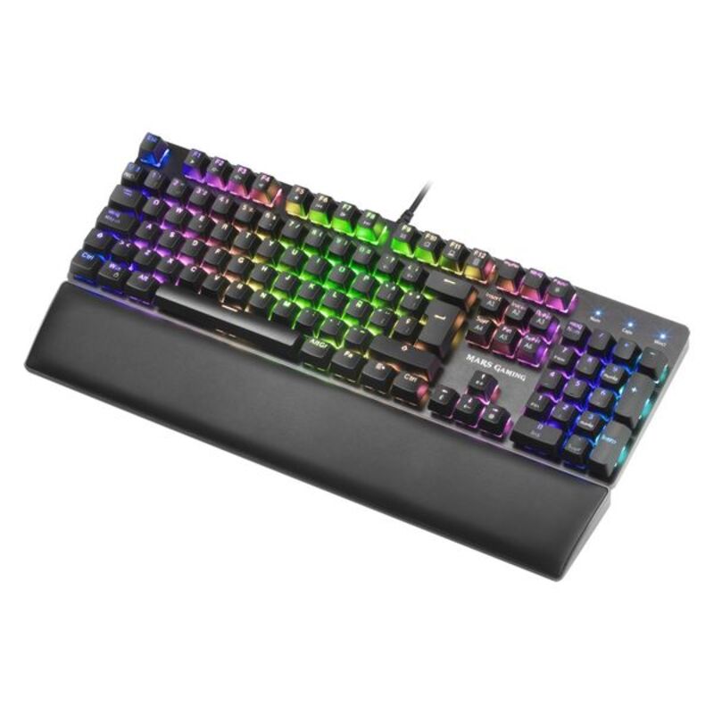 Spilletastatur Mars Gaming MK5BRES Svart