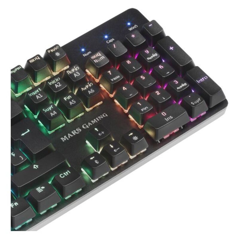 Spilletastatur Mars Gaming MK5BRES Svart