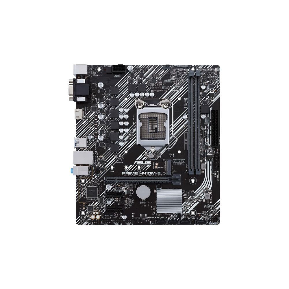 Hovedkort Asus PRIME H410M-E/CSM mATX LGA1200 Intel H410